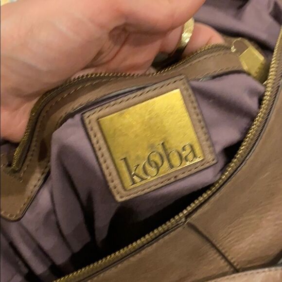 Kooba Leather Barkley Satchel in 'Naked' - Picture 5 of 11